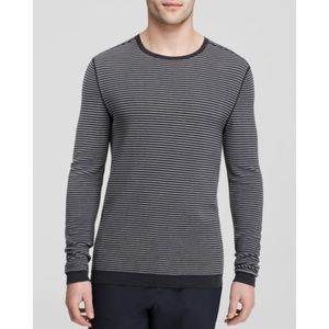 THEORY Men's Kalov Stellio Striped Sweater Sz XXL